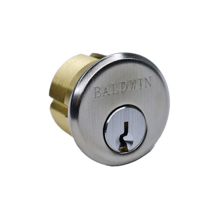 Baldwin Lifetime Satin Nickel Cylinders Lifetime Satin Nickel 8321.056